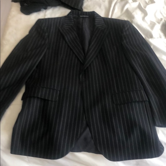 Festari Blue Pin Stripe Suit - Picture 1 of 2